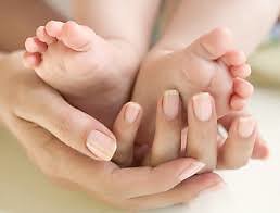 The Children's Reflexology Programme. baby feet